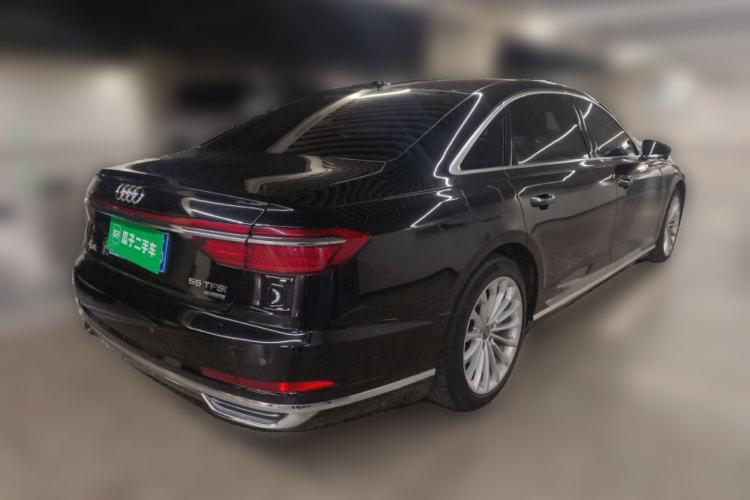 Used Audi A8 2018 A8L 55 TFSI quattro Launch Edition Elite Model Rear Right 45 Deg