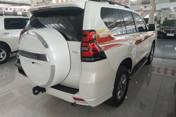 Used Toyota Prado 2019 3.5L Automatic TX-L Deluxe Edition with Rear-Mounted Spare Tire Rear Right 45 Deg