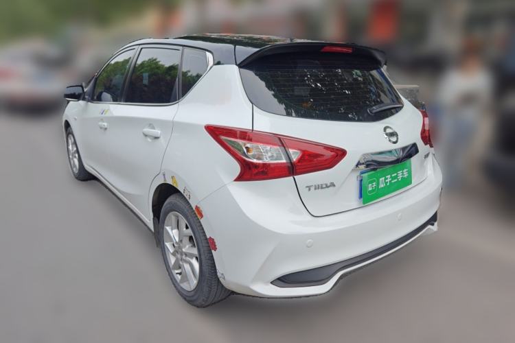 Used Nissan Tiida 2021 1.6L CVT Cool Edition Rear Left 45 Deg