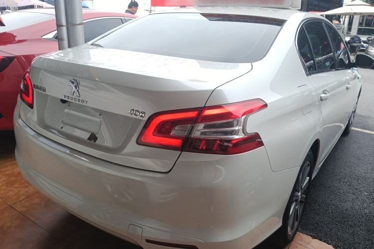 Used Peugeot 408 2015 1.2T Automatic Luxury Edition Rear Right 45 Deg