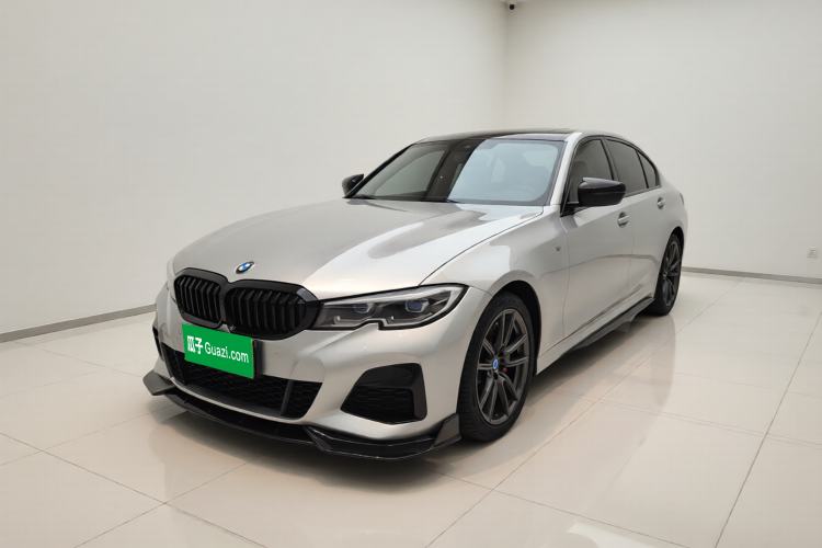 Used BMW 3 Series 2021 325Li M Sport Package Front Left 45 Deg