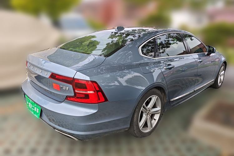 Used Volvo S90 2019 T5 Zhiyuan Edition Rear Right 45 Deg