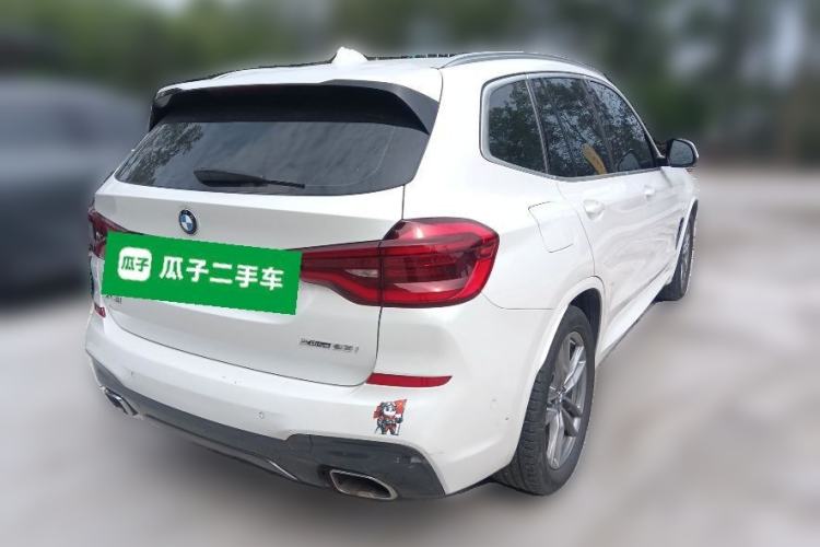 Used BMW X3 2021 xDrive28i M Sport Package Rear Right 45 Deg