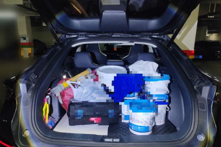 Used CHANGAN UNI-T 2020 1.5T Flagship Version Trunk