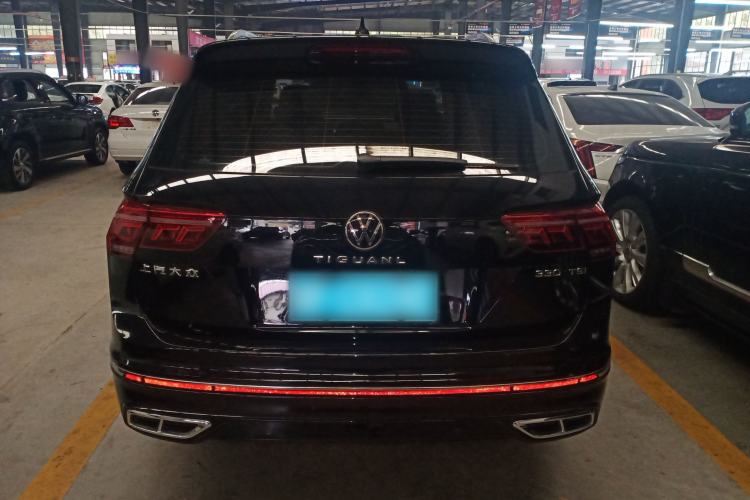 Used Volkswagen Tiguan L 2023 330TSI Automatic Two-Wheel Drive R-Line Enjoyment Edition Rear