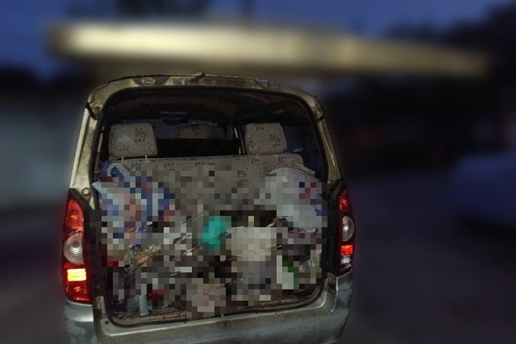 Used BAIC Weiwang 306 2011 1.3L Comfort version 7 seats Trunk