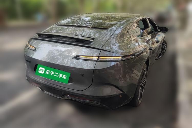 Used Avatr 12 2024 Updated Version 700 Three-Laser Rear-Wheel Drive Luxury Edition Rear Right 45 Deg