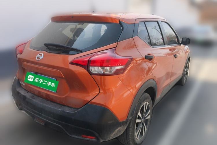 Used Nissan Kicks 2017 1.5L Manual Cool Dynamic Edition Rear Right 45 Deg