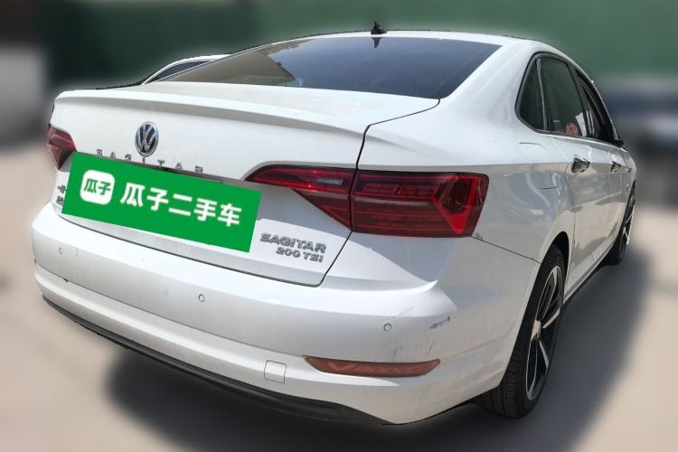 Used Volkswagen Sagitar 2019 200TSI Manual Fashion Edition China VI Rear Right 45 Deg