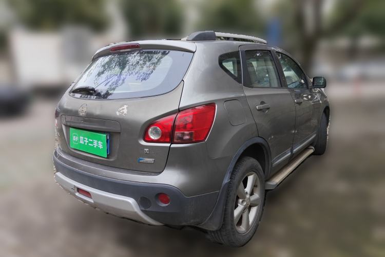 Used Nissan Qashqai 2011 2.0 XV Lea CVT 2WD Rear Right 45 Deg
