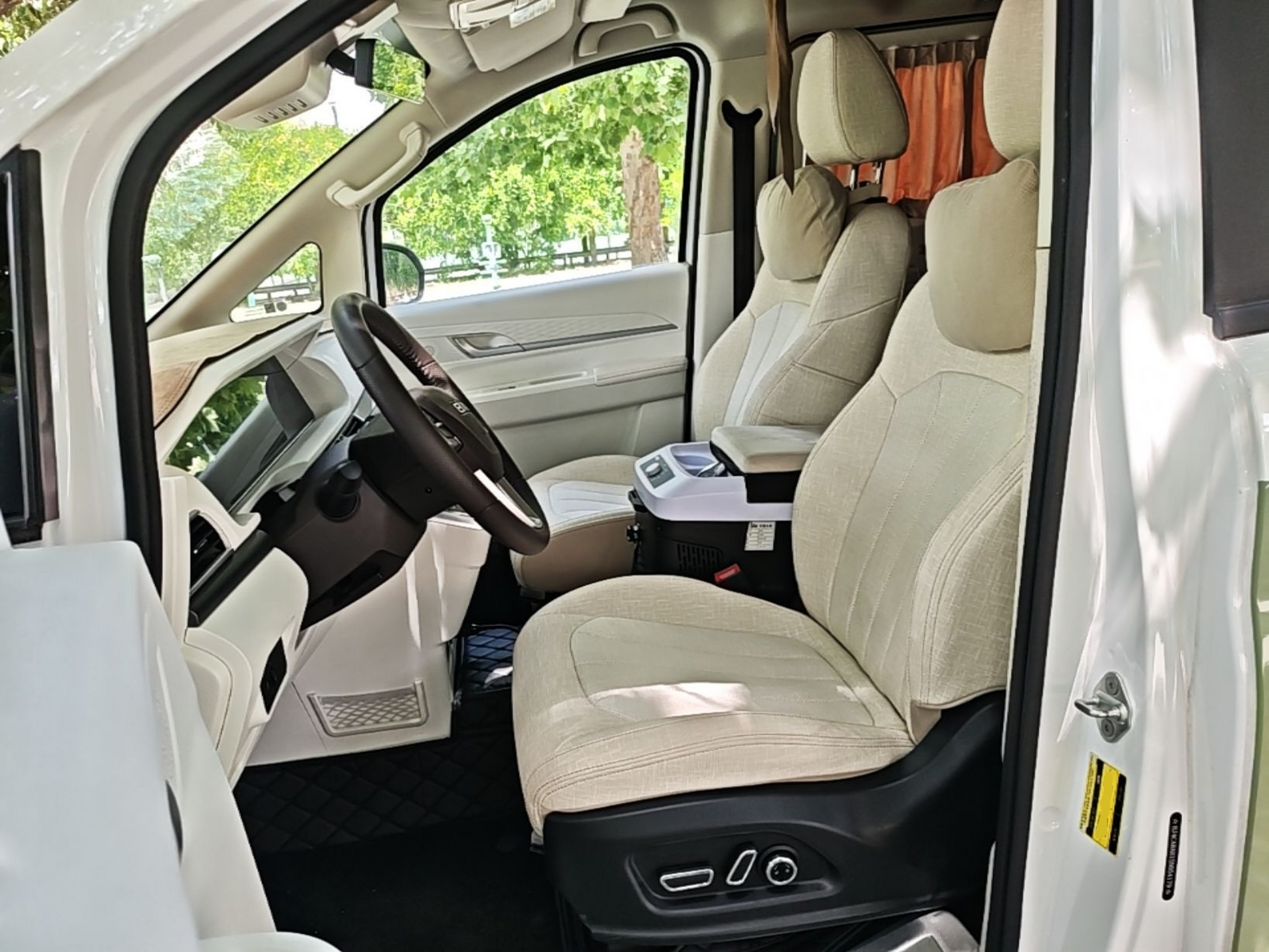 Avant de la voiture