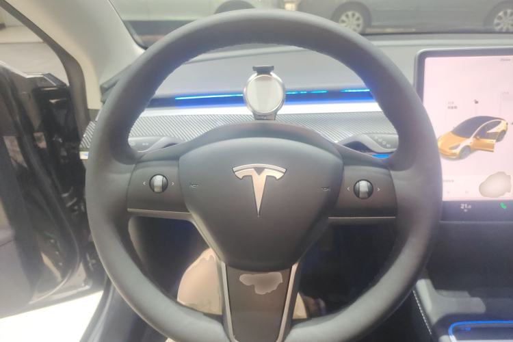 Used Tesla Model 3 2021 Standard Range Rear-Wheel Drive Upgraded Version 3D6 Steering Wheel