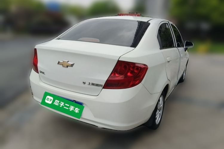 Used Chevrolet Sail 2013 Sedan 1.4L AMT Enjoy Edition Rear Right 45 Deg