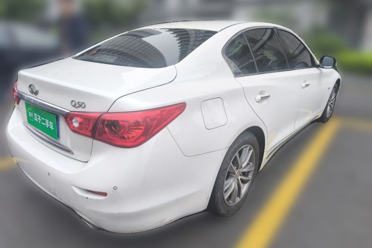 Used Infiniti Q50L 2015 2.0T Enjoyment Edition Rear Right 45 Deg