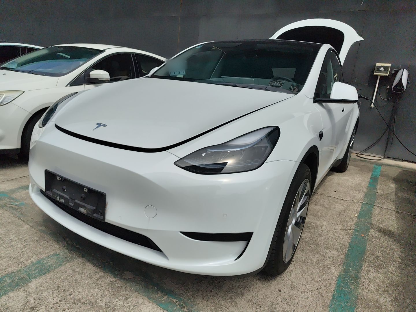 تحت مقدمة السيارة