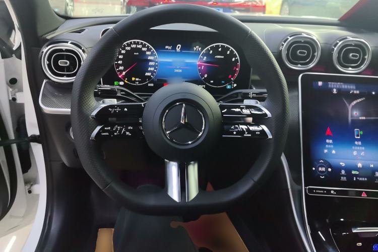 Used Mercedes-Benz C-Class 2024 C 260 L Sport Edition Steering Wheel