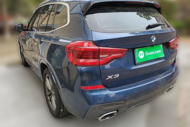 Used BMW X3 2021 xDrive28i M Sport Package Rear Left 45 Deg