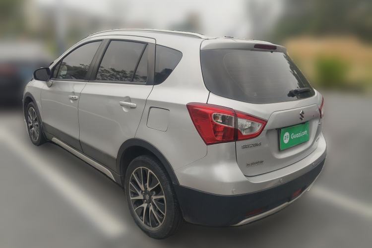 Used Suzuki S-Cross 2014 1.6L CVT Four-Wheel Drive Luxury Version Rear Left 45 Deg