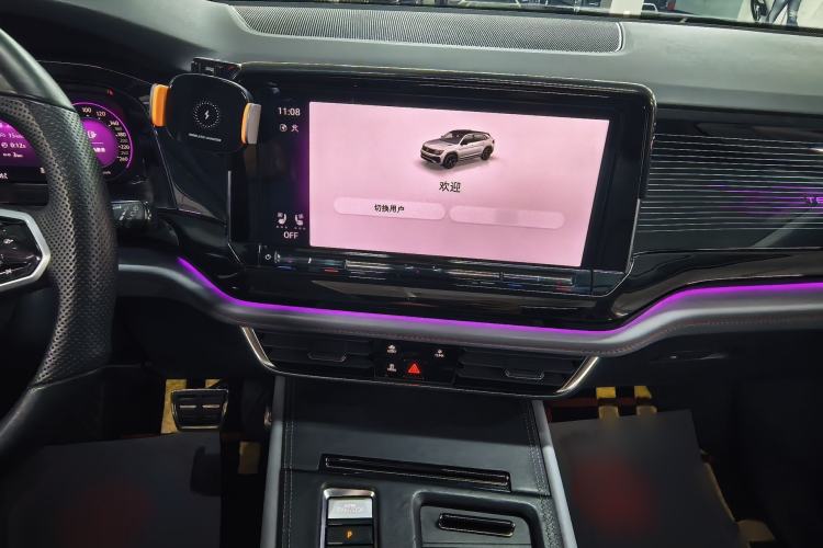 Used Volkswagen Teramont X 2024 530 V6 All-Wheel-Drive Longxiang Edition Audio And AC Panel