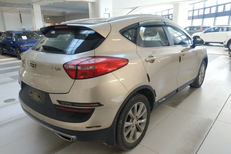 Used Geely Auto Emgrand GS 2016 Sports Edition 1.8L Manual LingShang Model Rear Right 45 Deg