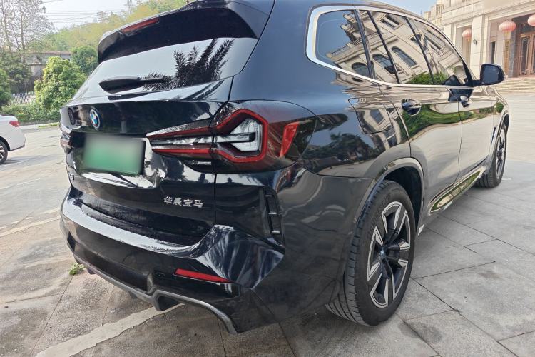 Used BMW iX3 2024 Leading Model Rear Right 45 Deg