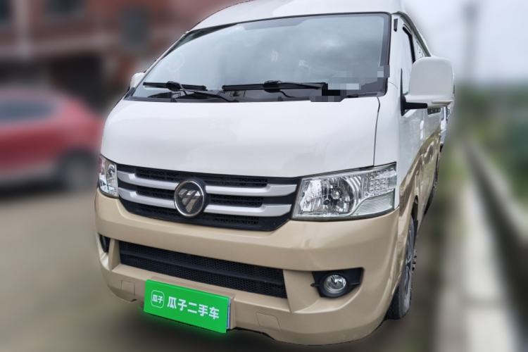 Used Foton Scenic G7 2021 2.4L Gasoline Commercial Version Long Wheelbase High Roof 6-Seater with Clear Windows Model 4K22D4M