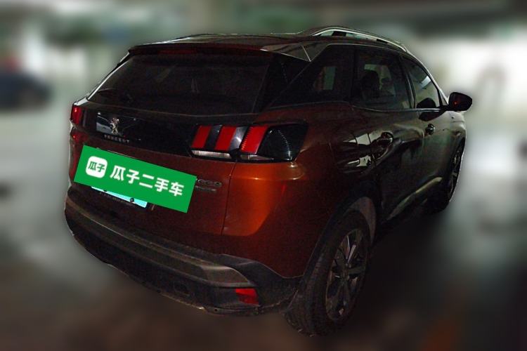 Used Peugeot 4008 2017 350THP Elite Edition Rear Right 45 Deg