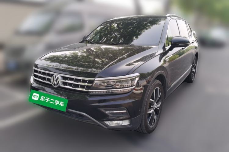 Used Volkswagen Tiguan L 2019 380TSI Automatic All-Wheel Drive Luxury Edition with 7 Seats China VI Standard