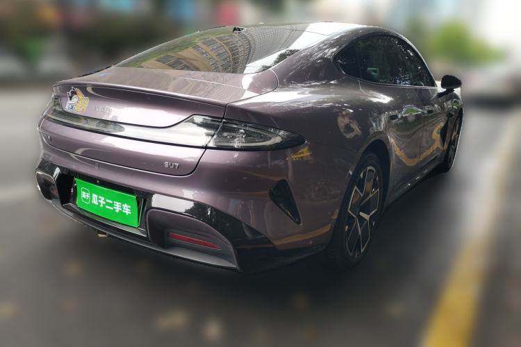 Used Xiaomi Auto SU7 2024 Rear-Drive Ultra-Long Range Advanced Pro-Level Intelligent Driving Version Rear Right 45 Deg