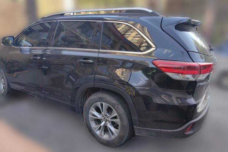 Used Toyota Highlander 2018 2.0T Four-Wheel Drive Elite Edition 7 Seats China VI Standard Rear Left 45 Deg