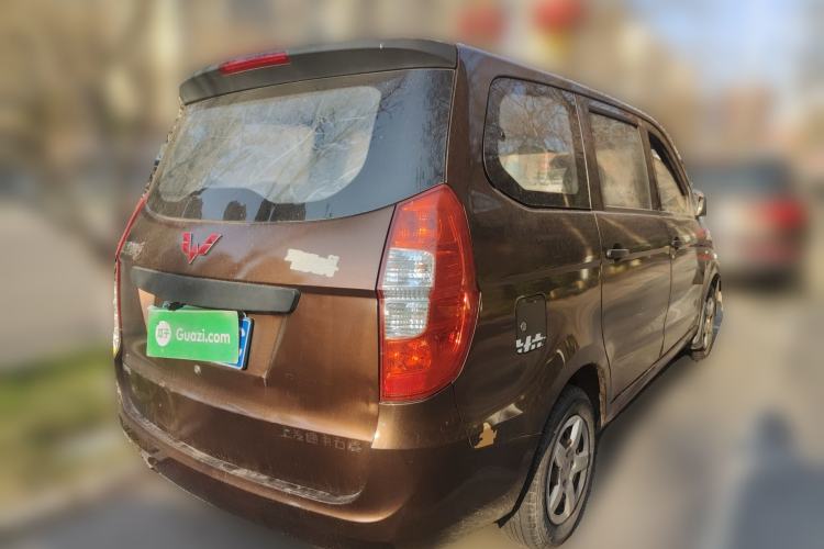 Used Wuling Hongguang 2015 1.5L S Base Model China IV Rear Right 45 Deg