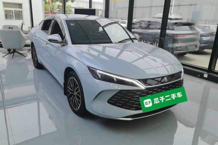 Used BYD Qin L 2024 DM-i 120KM Excellence Model Front Right 45 Deg