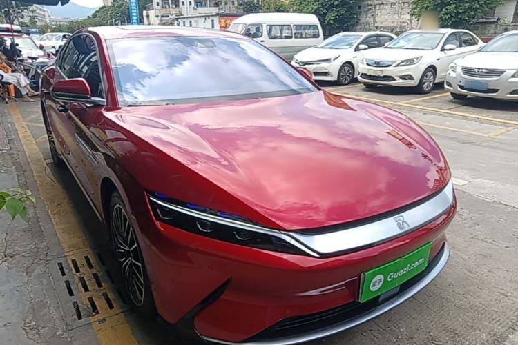 Used BYD Han 2020 EV Long-Range Luxury Model Front Right 45 Deg
