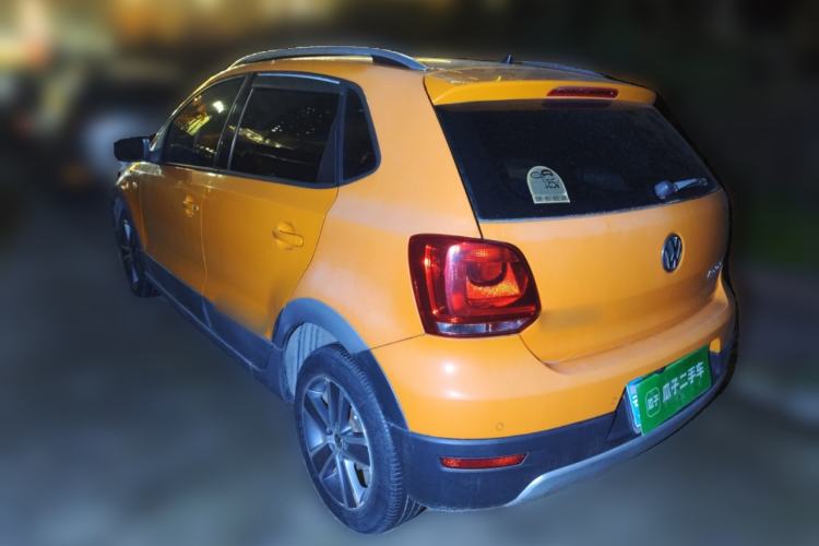 Used Volkswagen Polo 2012 1.6L Cross Polo Automatic Transmission Rear Left 45 Deg