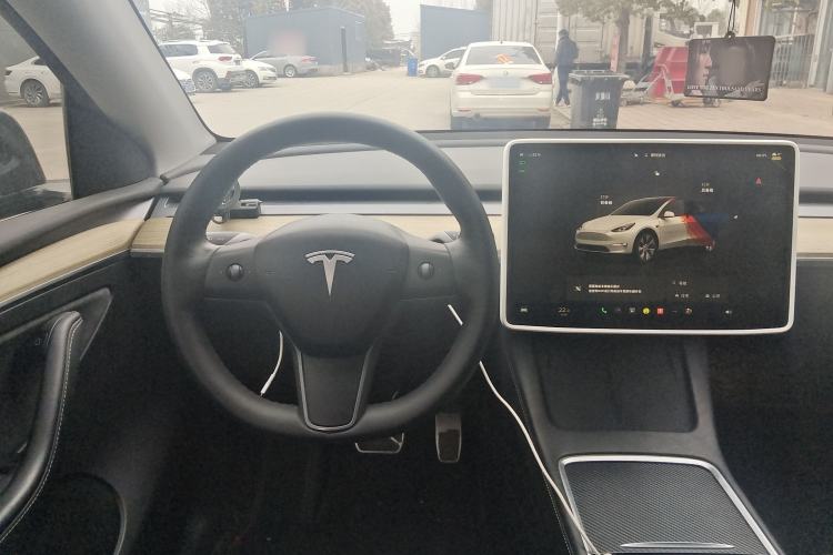 Used Tesla Model Y 2022 Revised Version Rear-Wheel Drive Steering Wheel