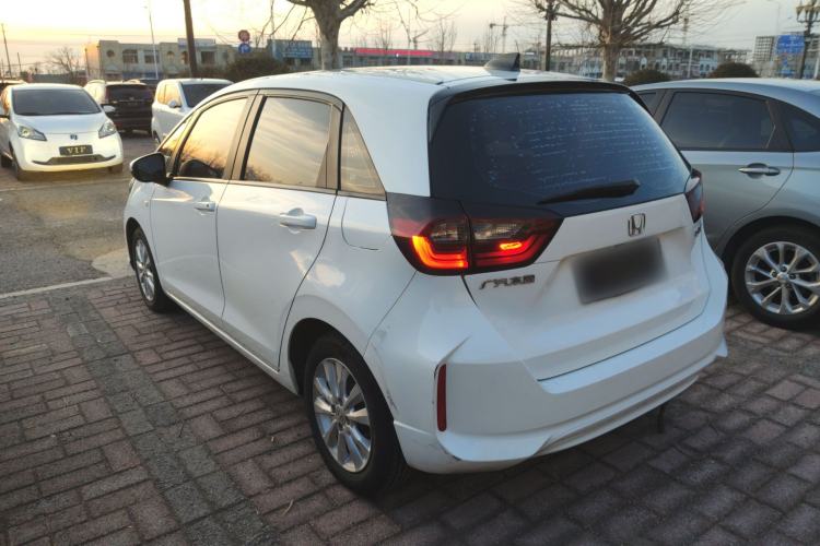 Used Honda Fit 2021 1.5L CVT Trend Edition Rear Left 45 Deg