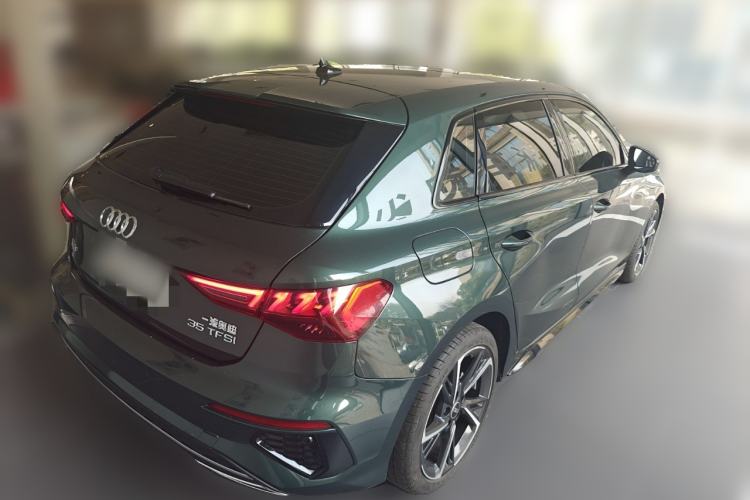 Used Audi A3 2024 Sportback 35 TFSI Fashionable Sports Model Rear Right 45 Deg