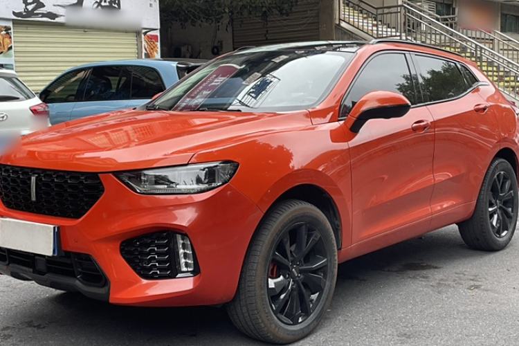 Used Wey VV5 2019 1.5T Two-Wheel-Drive Orange Edition Limited Model
