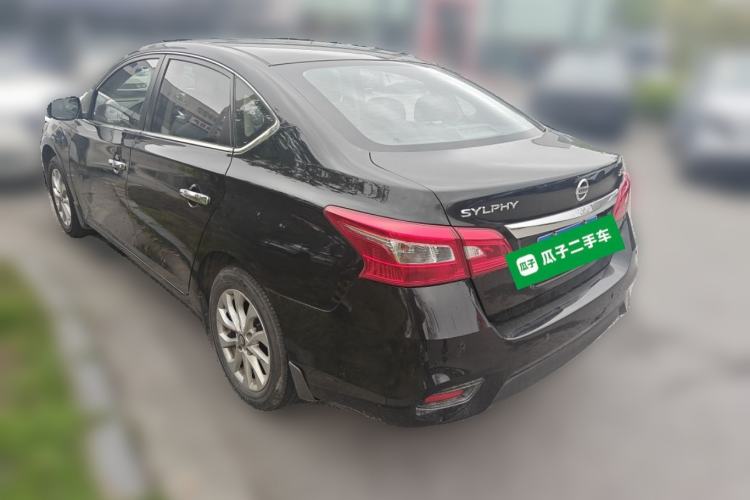 Used Nissan Sylphy 2019 1.6XV CVT Smart Connect Luxury Edition China VI Standard Rear Left 45 Deg