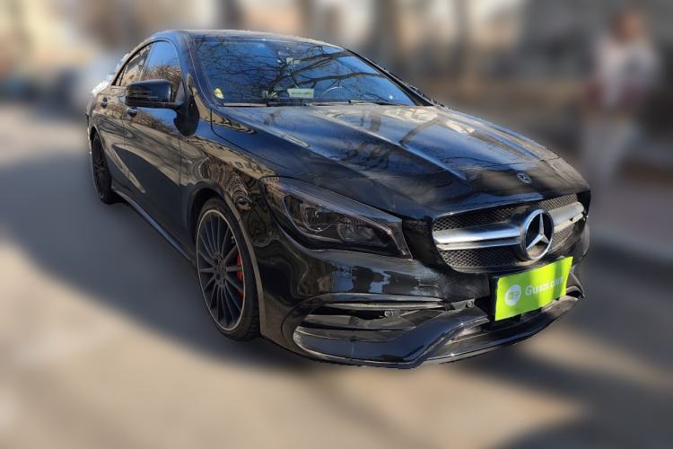 Used Mercedes-Benz CLA AMG 2017 Facelift AMG CLA 45 4MATIC Front Right 45 Deg
