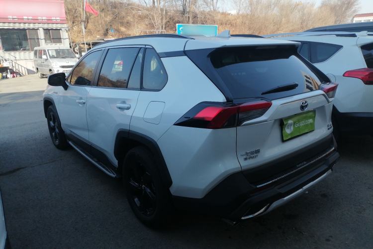 Used Toyota RAV4 2021 Revised Version Dual-Motor Hybrid 2.5L E-CVT 4x4 Elite PLUS Edition Rear Left 45 Deg