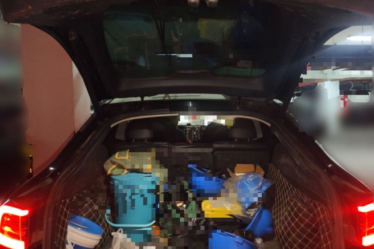 Used Tesla Model Y 2021 Standard Range Rear-Wheel Drive Version Trunk