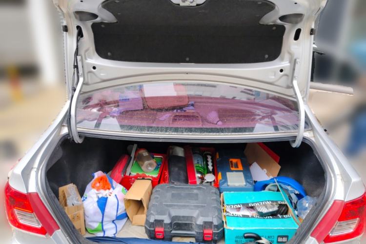 Used Toyota Corolla EX 2011 1.6L Automatic Classic Edition Trunk