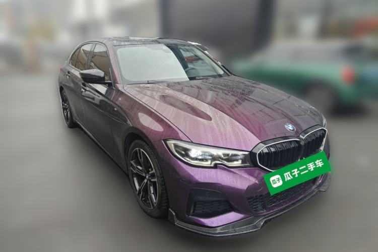 Used BMW 3 Series 2021 Restyled 325i M Sport Package Front Right 45 Deg