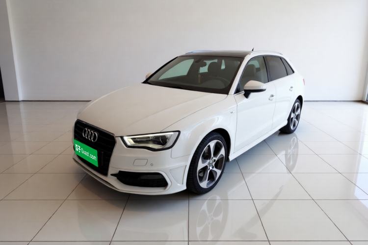 Used Audi A3 2015 Sportback 45 TFSI S line sports model Guazi used car, China used car export, Used car for sale, Used Audi cars, Cheapest cars for sale
