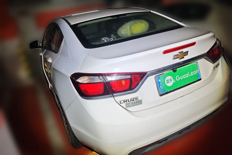 Used Chevrolet Cruze 2016 1.5L Automatic Stylish Sunroof Version Rear Left 45 Deg
