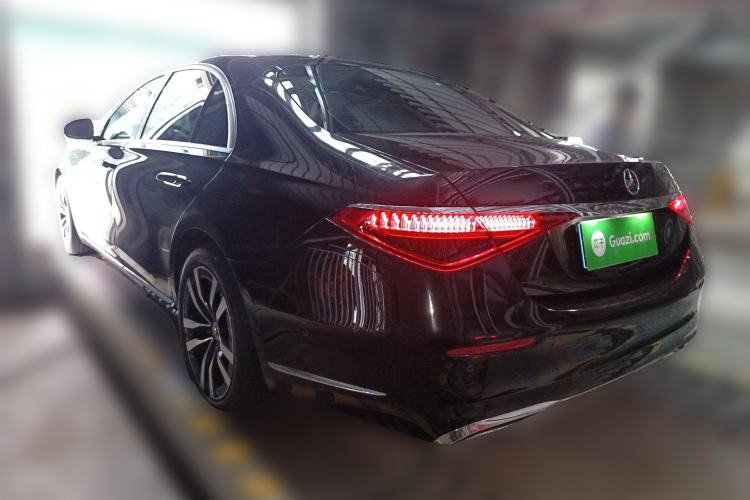 Used Mercedes-Benz S-Class 2022 S 400 L Luxury Model Rear Left 45 Deg