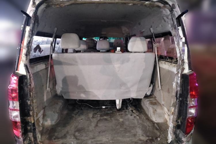 Used Jinbei New Hiace S 2021 1.6L Wealth Model Non-Air-Conditioned Version China VI Standard SWD16M Bus Trunk