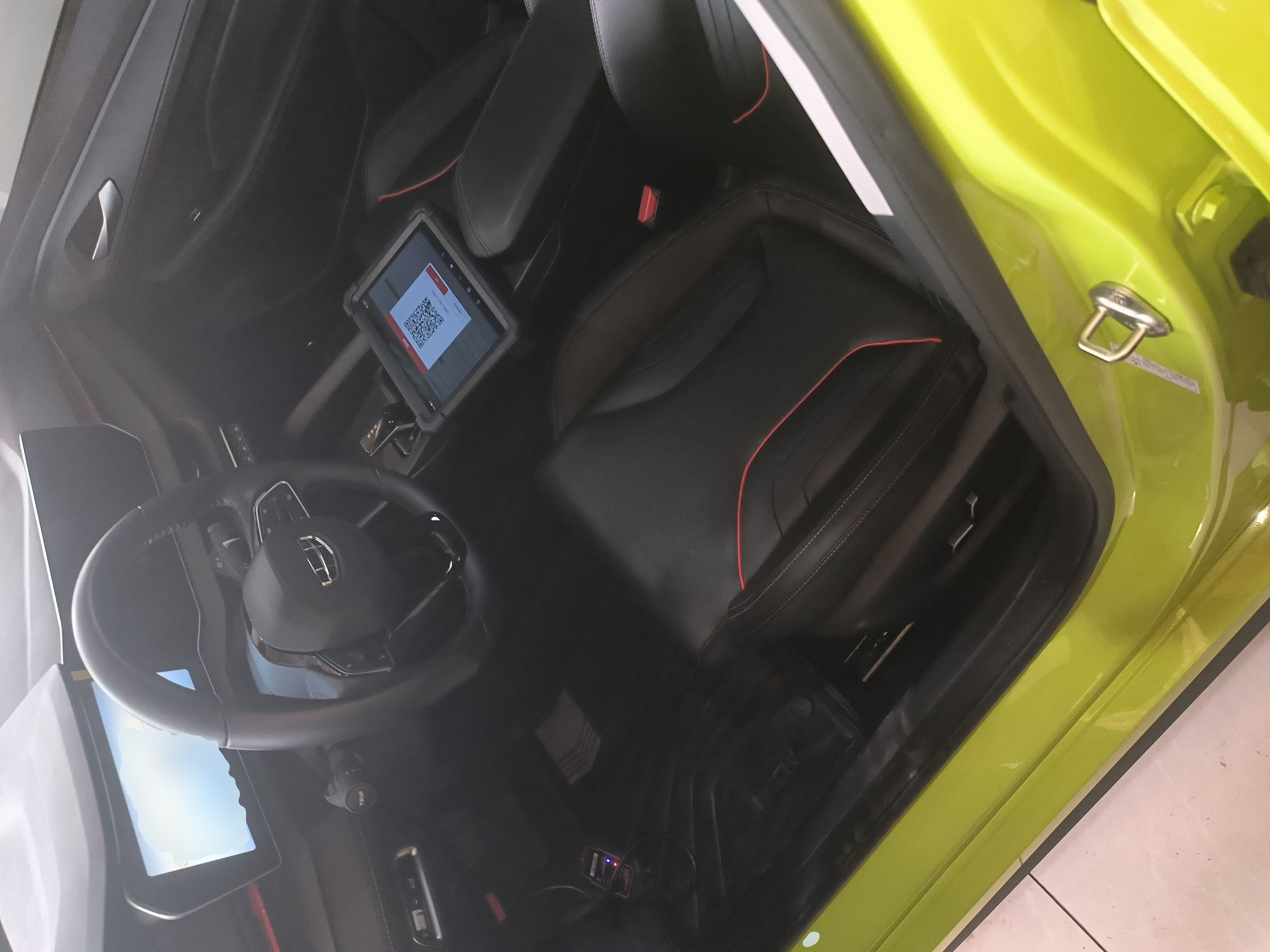 Avant de la voiture