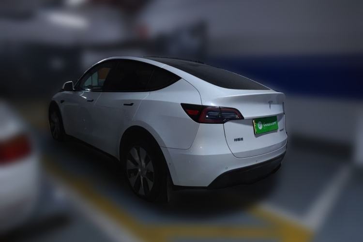Used Tesla Model Y 2022 Revised Version Long-Range All-Wheel Drive Rear Left 45 Deg
